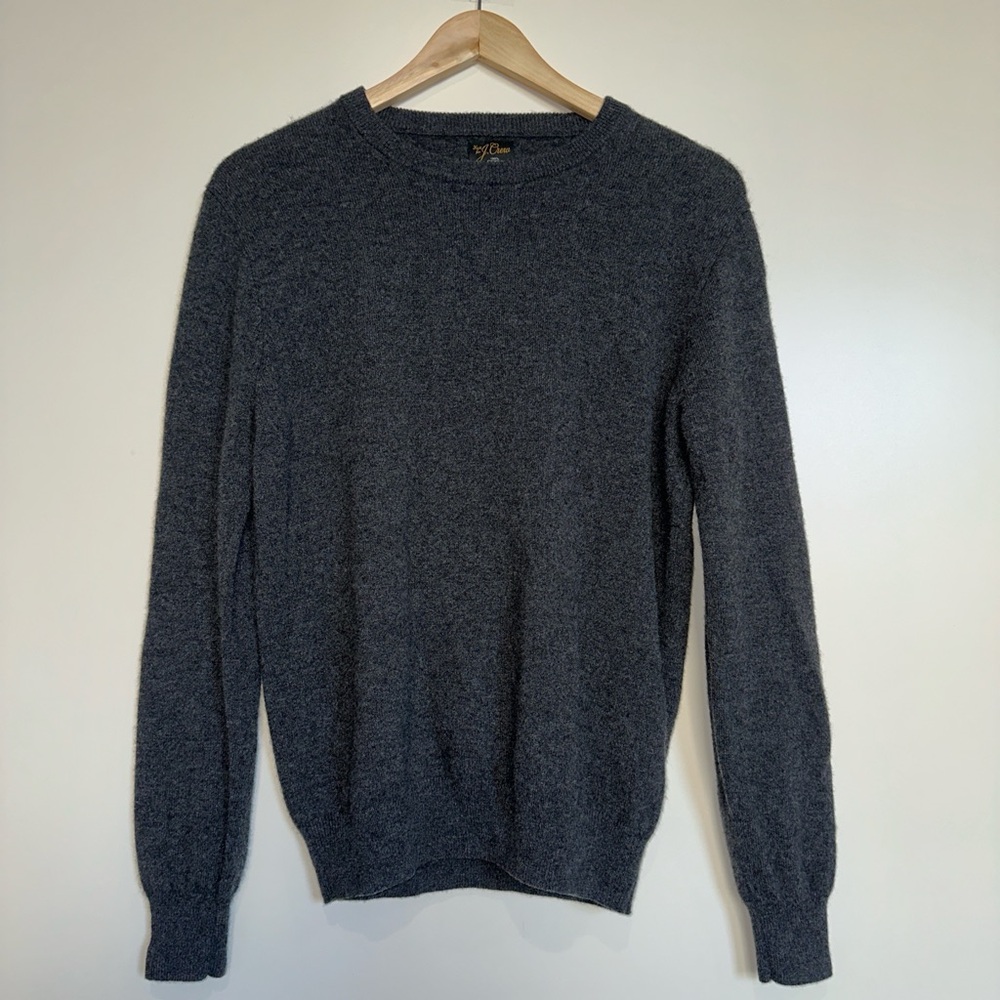 JCrew men’s cashmere crewneck
